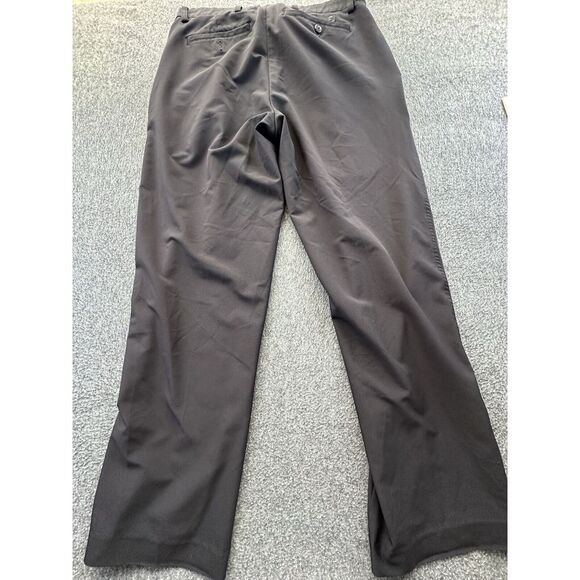 Foot Joy Pants Mens 34x30 Black Khaki Flat Front FJ‎ Pockets Straight Leg Golf - Picture 10 of 12